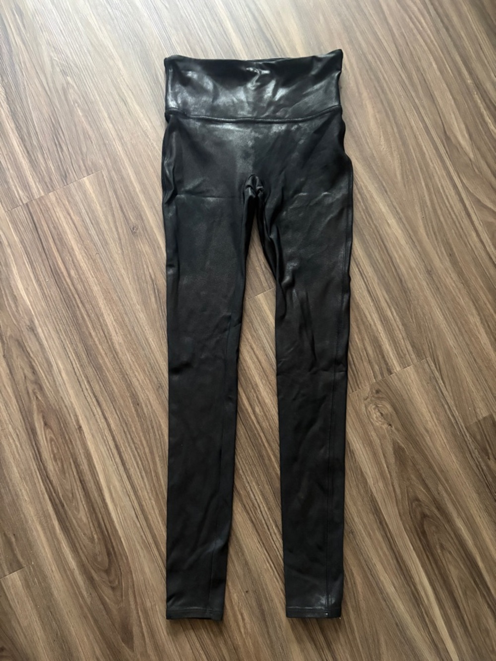 Spanx Faux Leather Leggings in Black